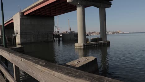 casco bay bridge from portland, maine to south portland, maine