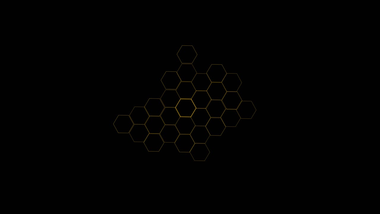 Hexagons health care abstract geometric science background lines and dots medical innovation concept