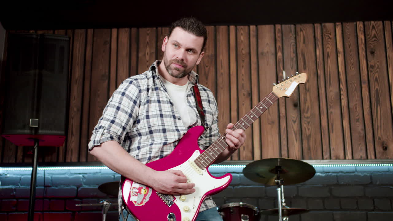 스튜디오에서 음악가