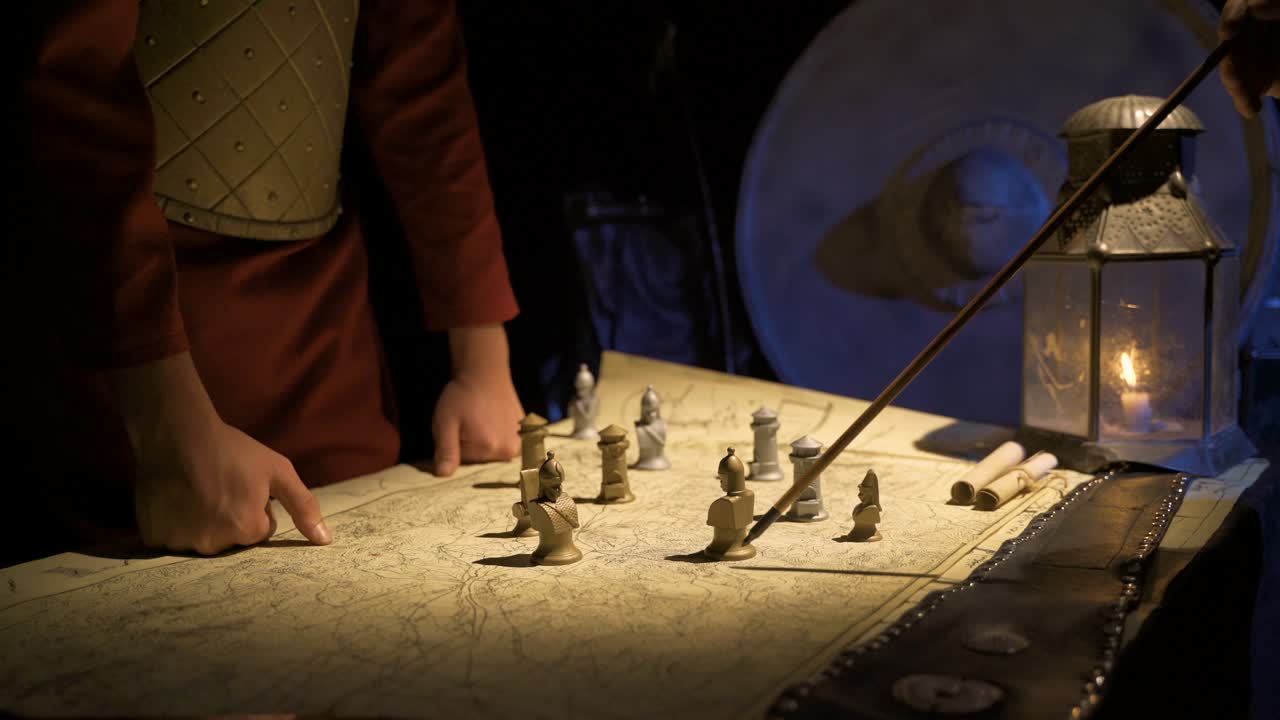 중세 전투 계획입니다.