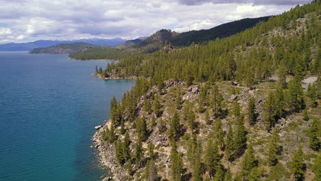 riprese drone di east lake tahoe