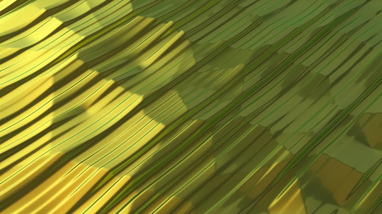 абстрактный фон с розовыми линиями. поверхность волнистых движущихся линий. современный шаблон фона для документов, отчетов и презентаций. многоугольная глянцевая поверхность. бесшовная петля 3d-анимация 4k