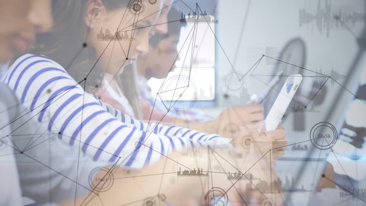 교실에서 다양한 학교 학생들을 연결하는 네트워크의 활성화