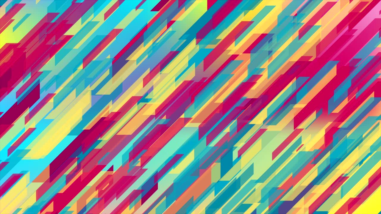tecnología geométrica colorida movimiento abstracto fondo animado