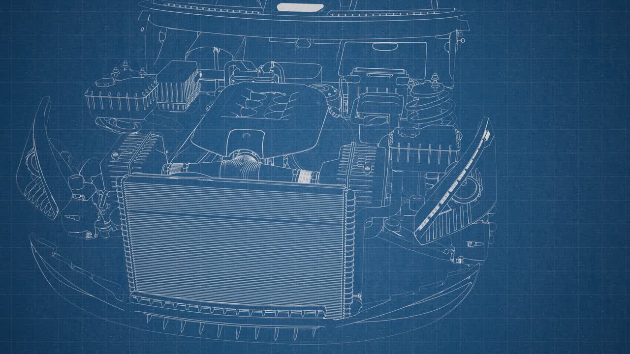 자동차에서 볼 수 있는 엔진과 다른 부분