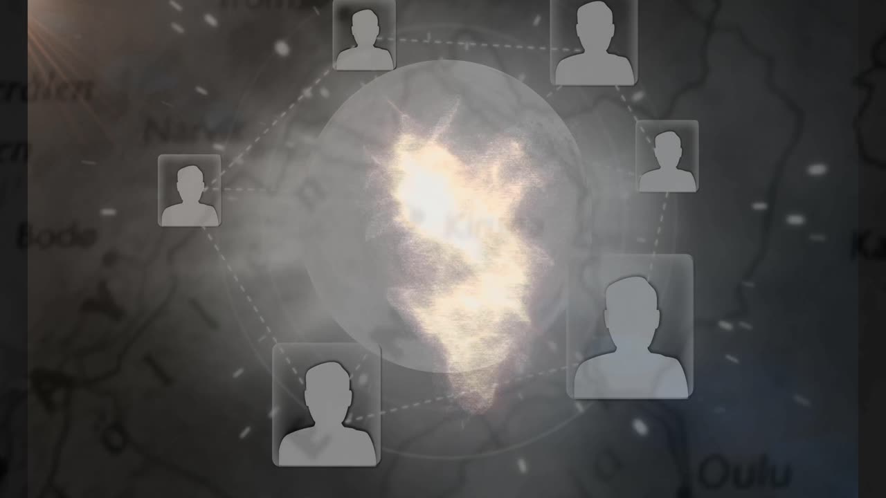 회색 배경에 대한 카운트다운 4k