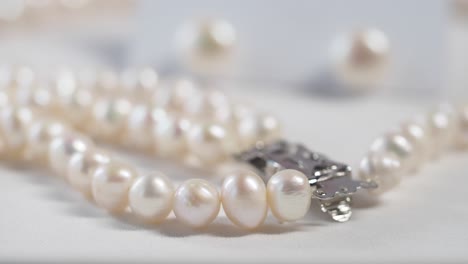 beautiful double strand pearl necklace