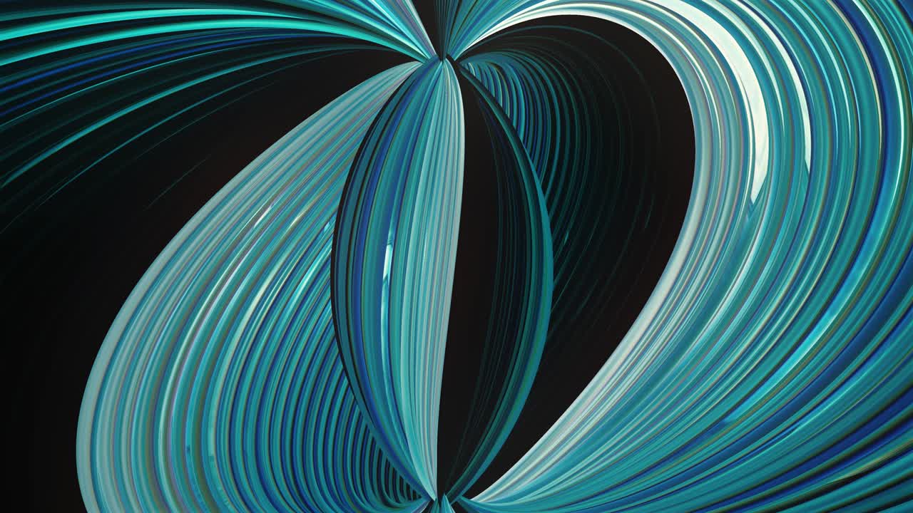 Abstract spinning lines background. 4K motion design