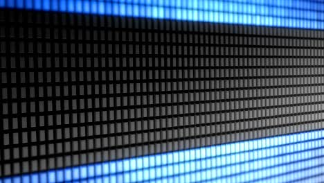 el índice de bitcoin en la pantalla. bucle.