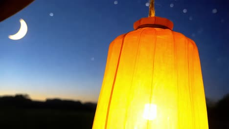 moonlit lanterns