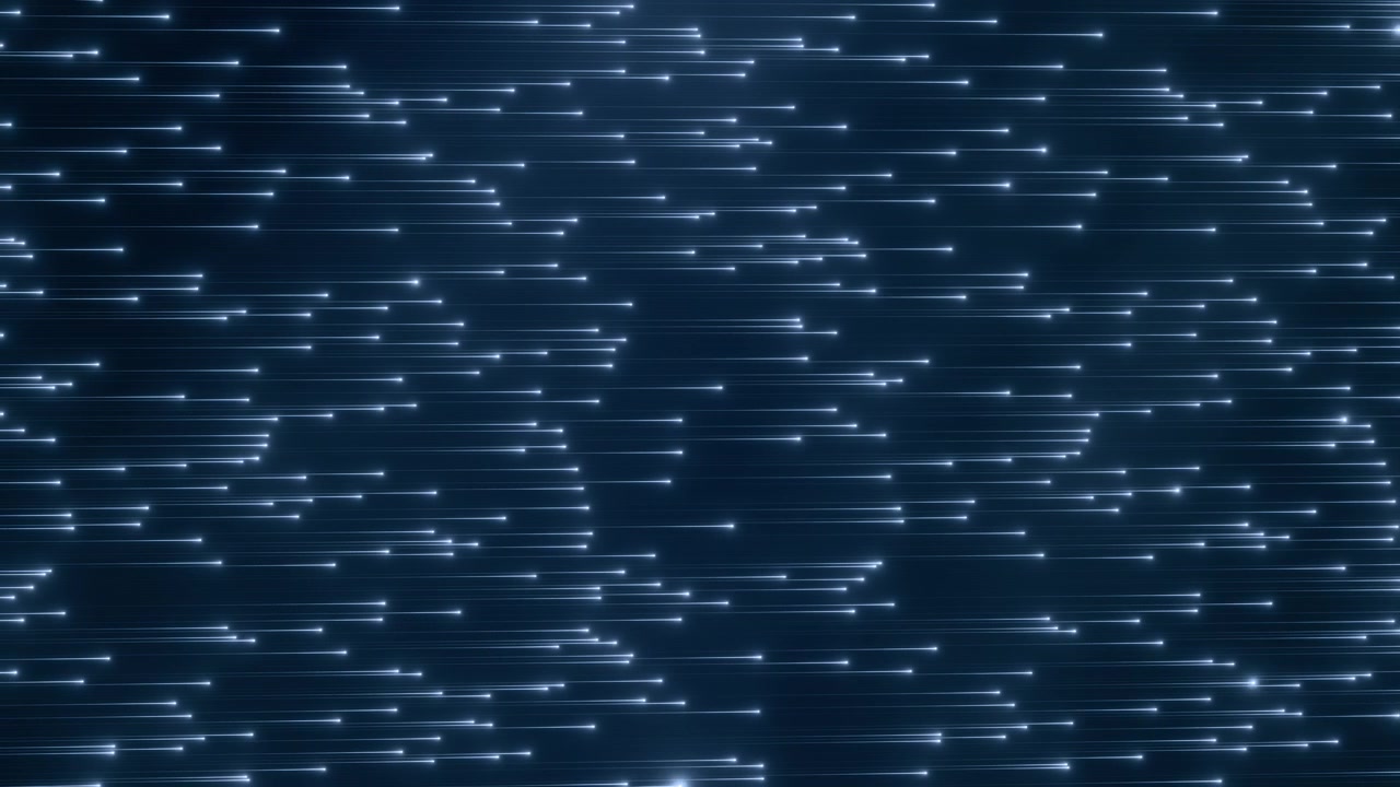 Abstract Blue High Speed Data Stream Fiber Optics Background