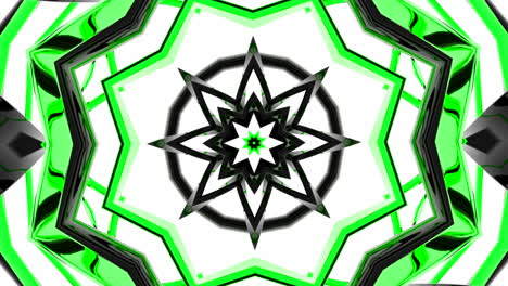 abstract geometric kaleidoscope pattern