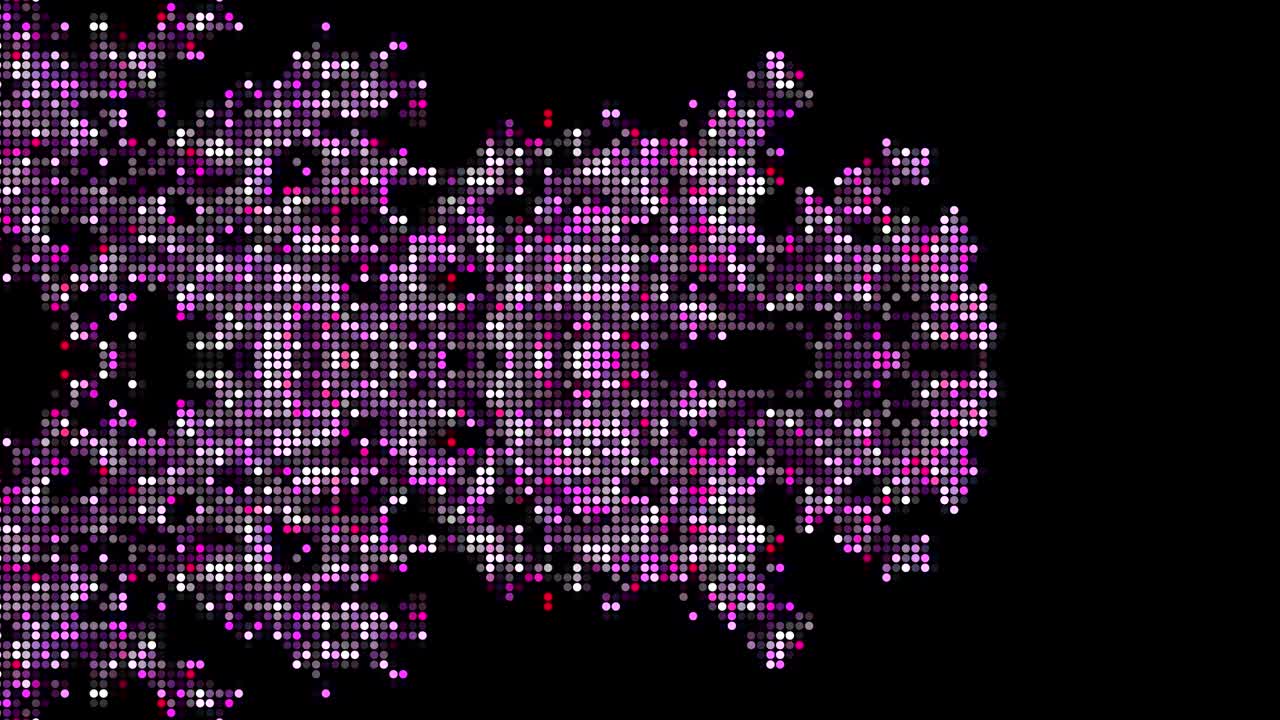 creciente hermoso fondo de color de led.