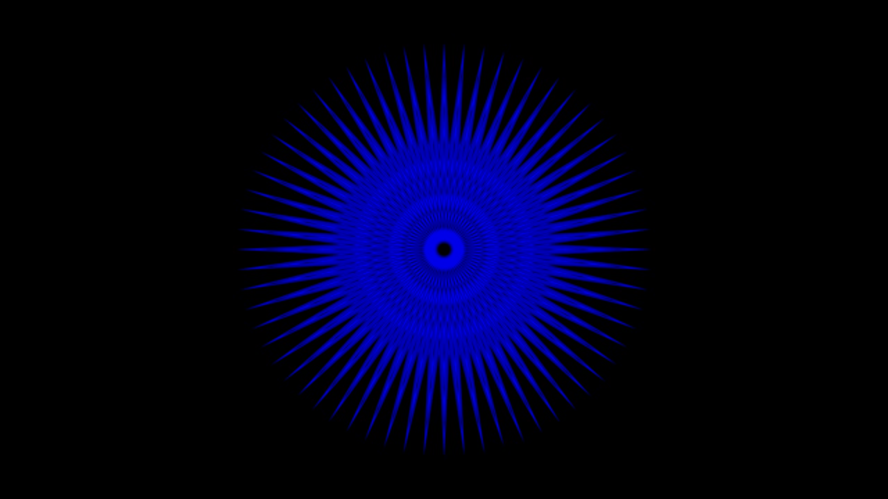 estrella gráfica animada. el fondo de movimiento simple.