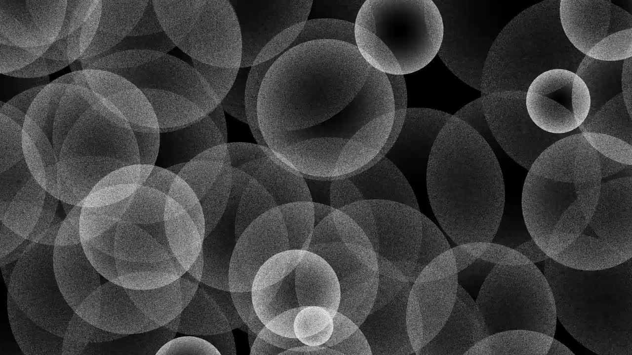 patrón de burbujas negras y blancas con fondo de textura de ruido