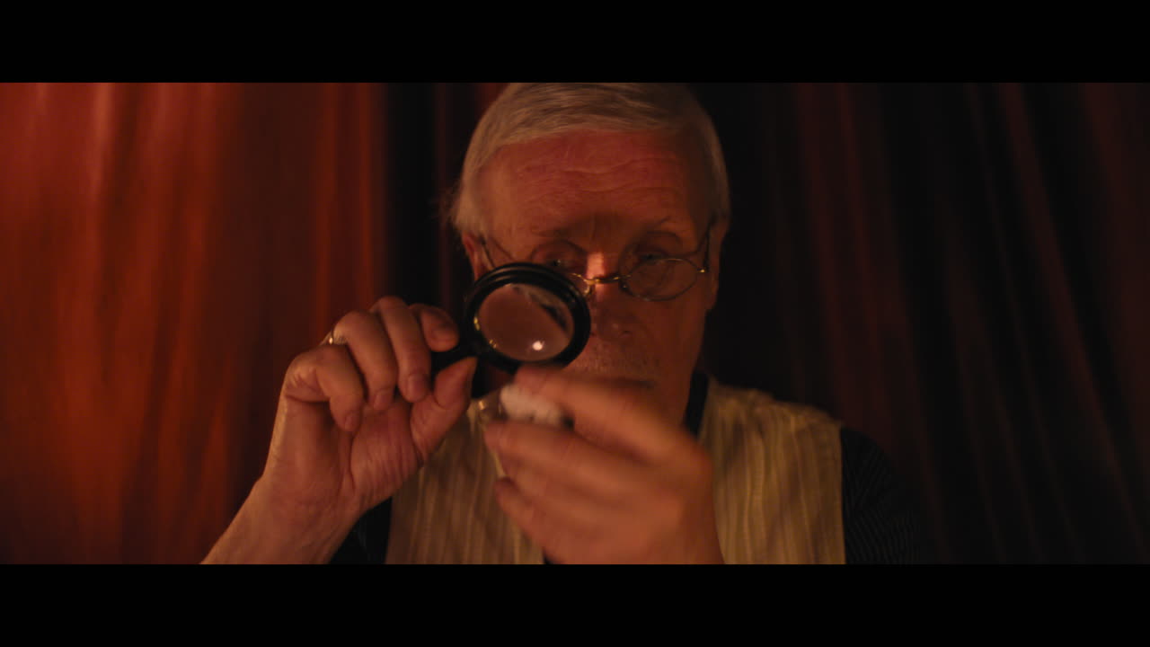 A photographer and an antique dealer in the gypsy circus cart