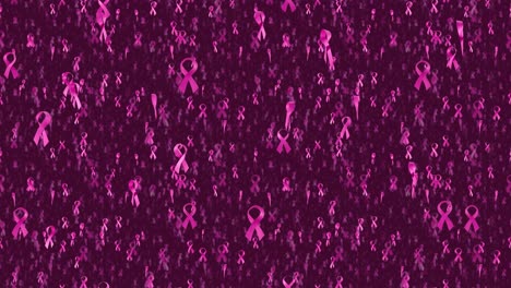 Breast-Cancer-Awareness-Symbol-Background-loop-tile-Falling