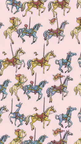 carousel horse pattern