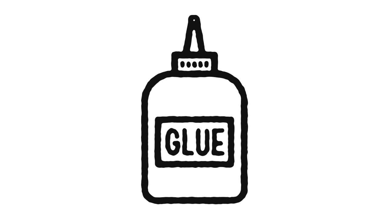 글루 아이콘 애니메이션 영상 및 알파 채널