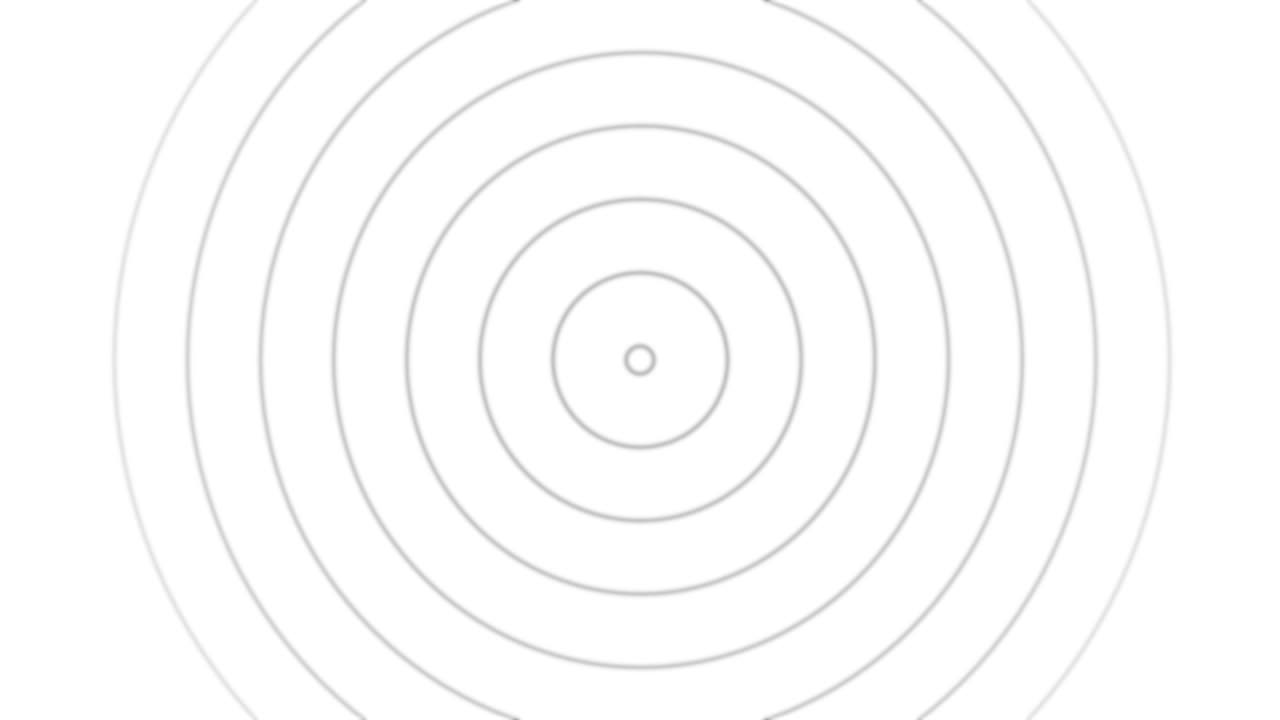 흑백 동심원 원 배경