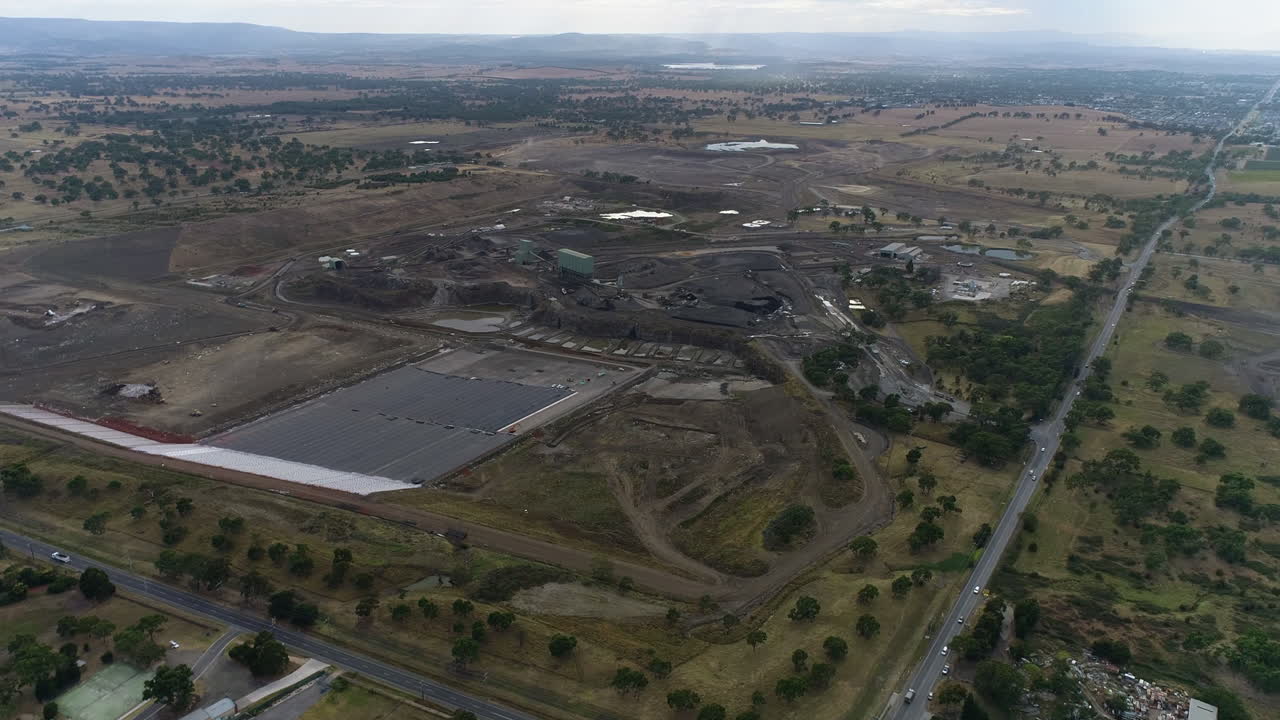 воздушная шахта над объектом утилизации отходов