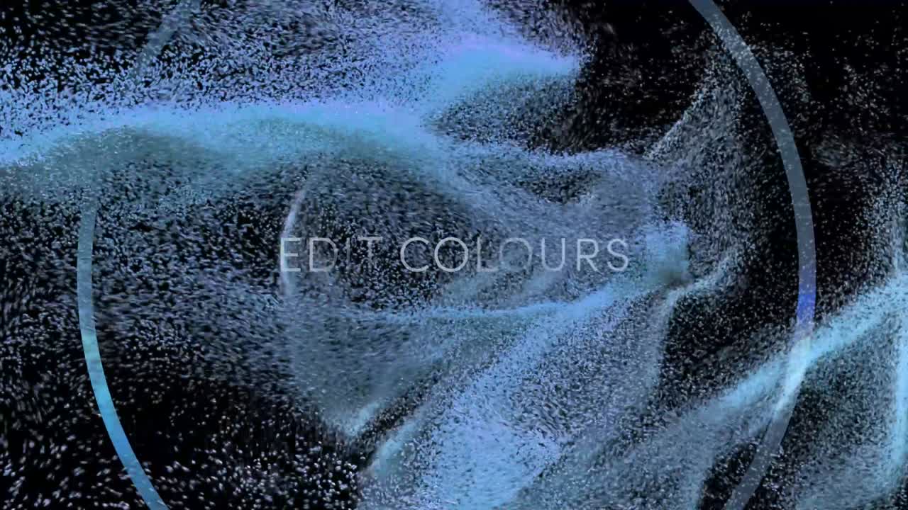 Dynamic Flow of Digital Particles in Wave Patterns