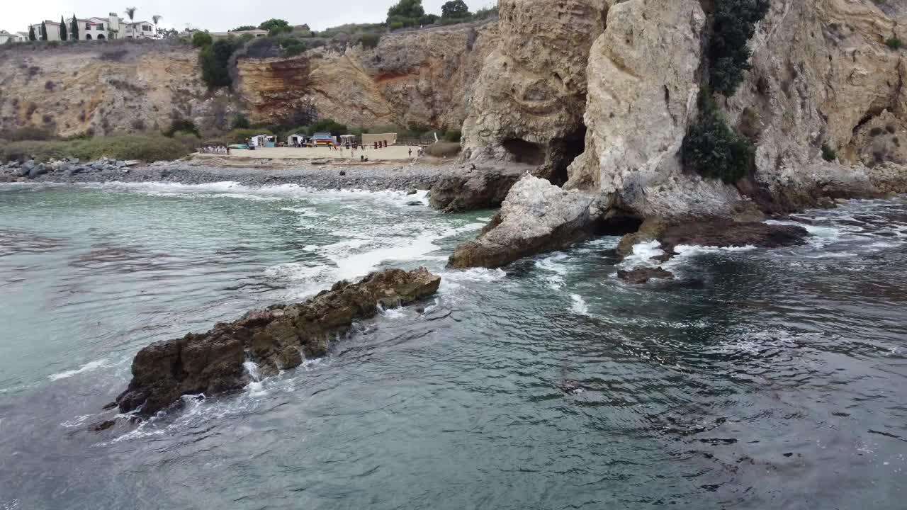 rancho palos verdes, california por drone 4k