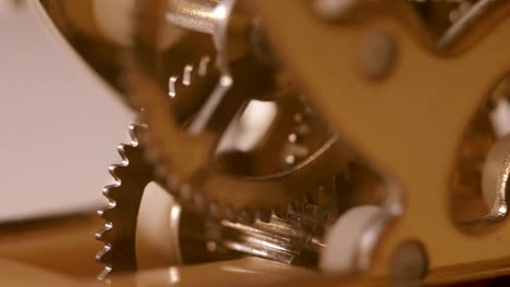 clock wheels mechanism: wheels beating time