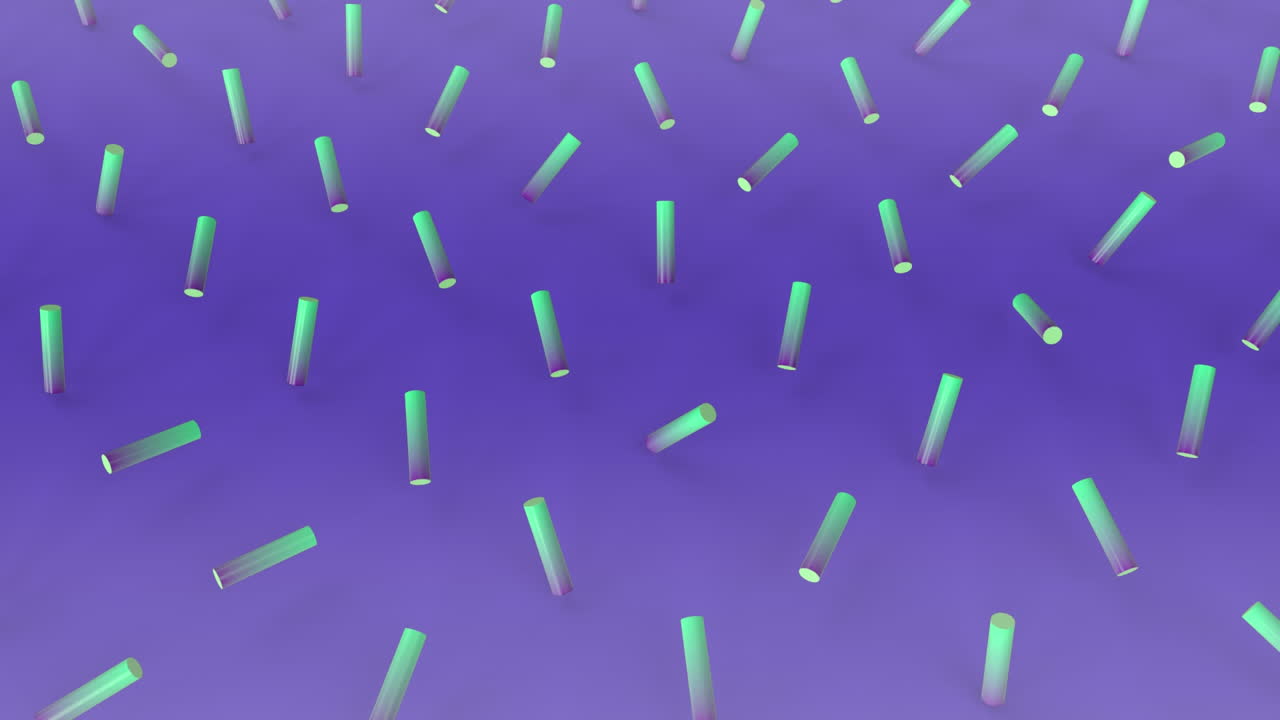 움직이는 3d 추상적인 모양