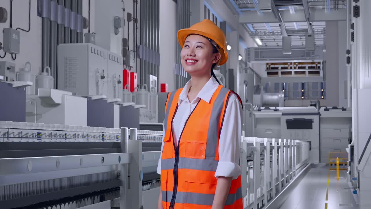 현대 제조 시설에서 여성 엔지니어