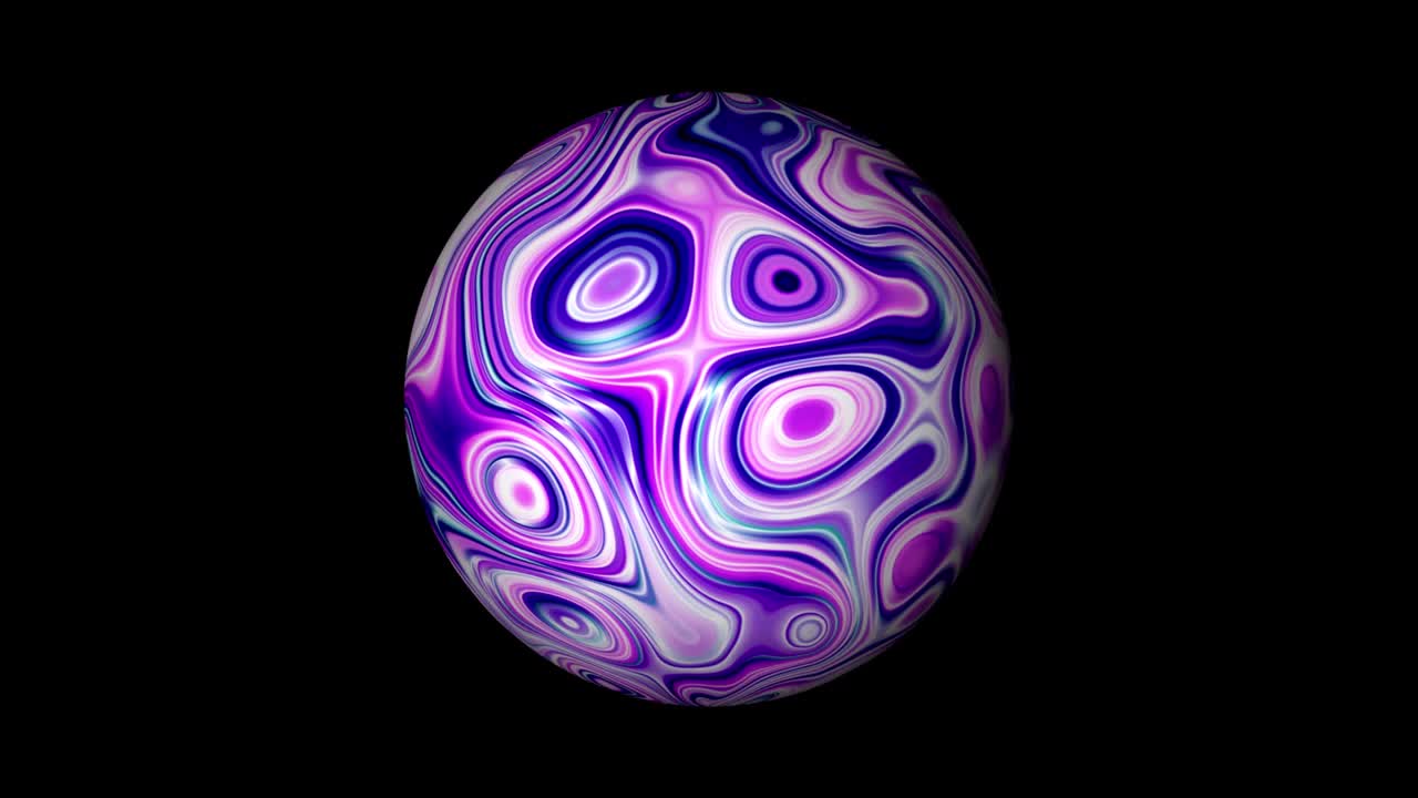 fondo de textura de la esfera de mármol líquido abstracto 5.mp4