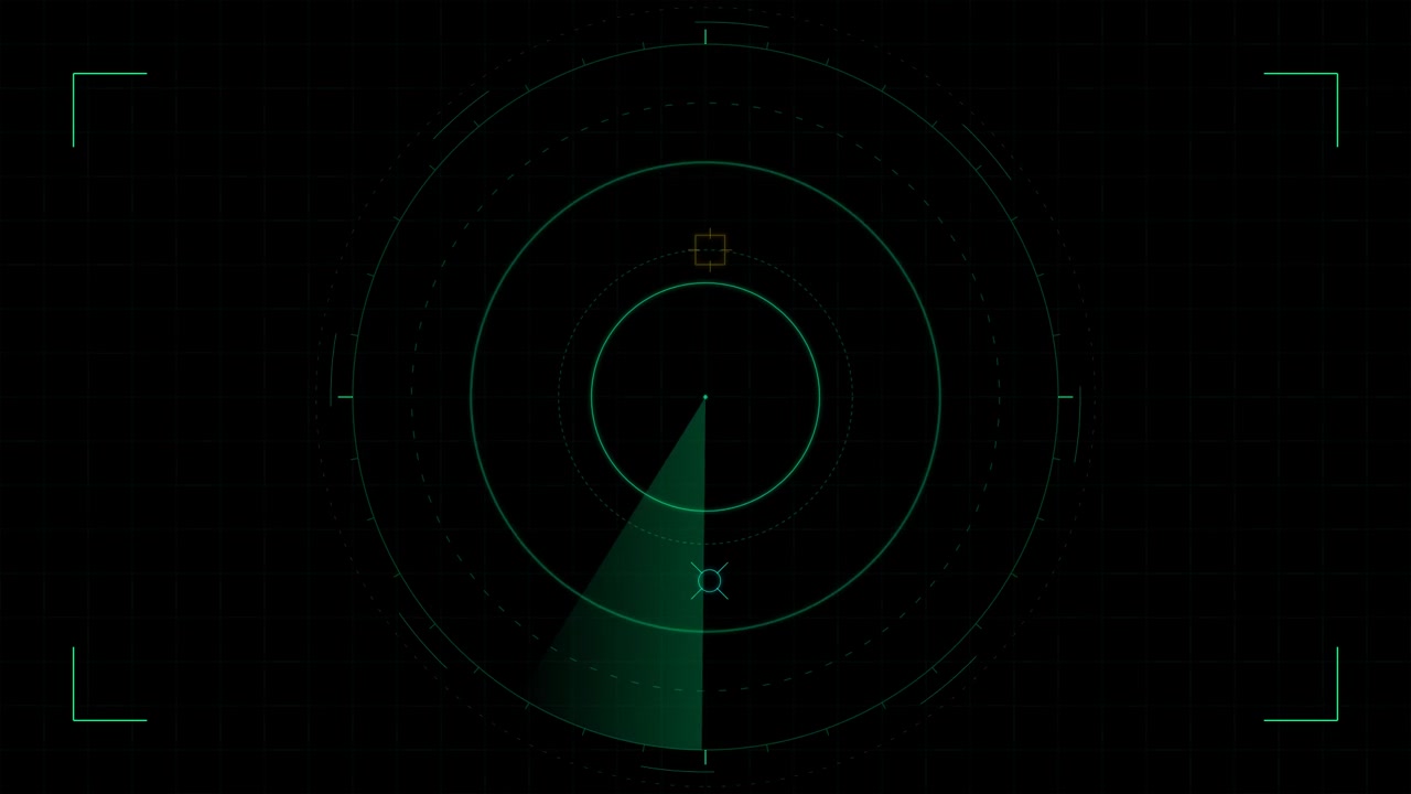 Digital Radar Screen Scanning for Targets
