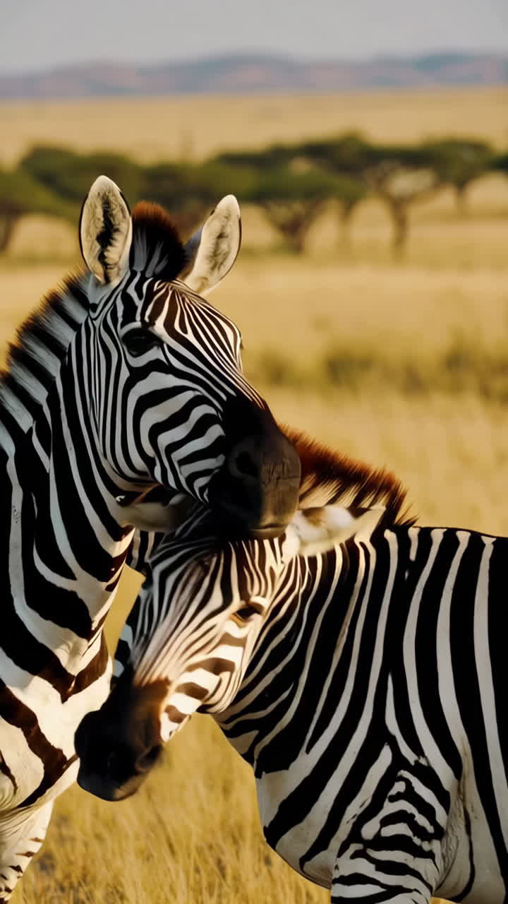 cebras en la sabana africana