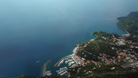 view of the port of maratea