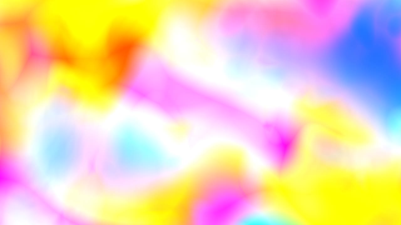 manchas de forma de burbuja de tinta psicodélica que se fusionan y se dividen - animación de fondo de movimiento de bucle sin costuras de 4k