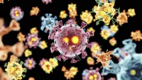 microscopic visualization of viral particles: an intricate look at pathogenic structures underlying infectious diseases and their impact on health