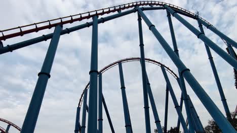 roller coaster, superman in mexico city