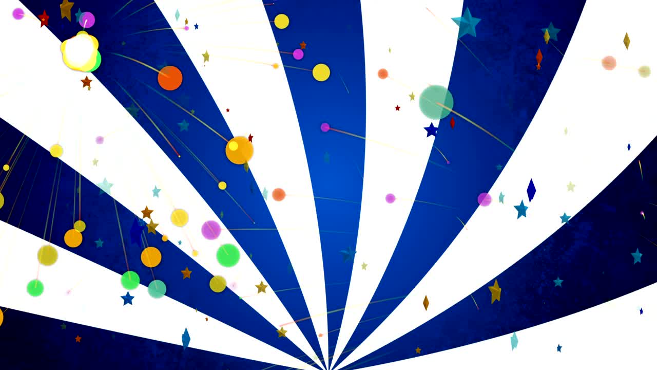 colores pop art animación de fondo