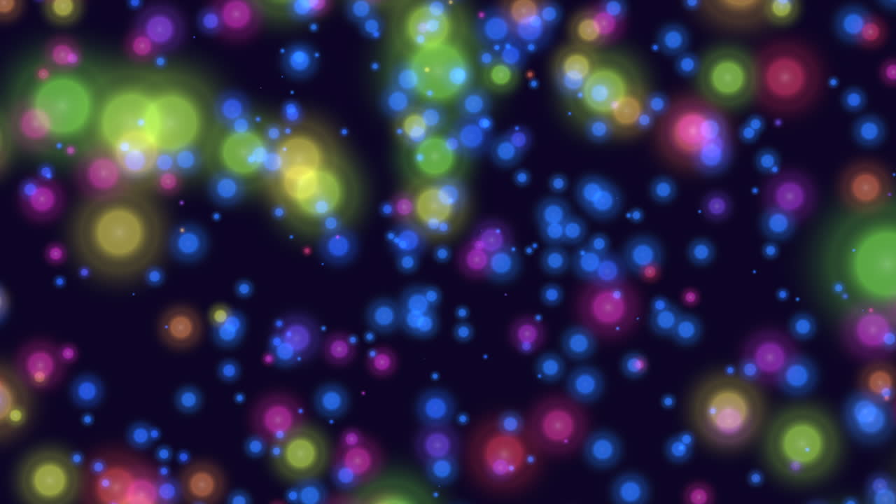 다채로운 원형 패턴을 형성하는 활기찬 원