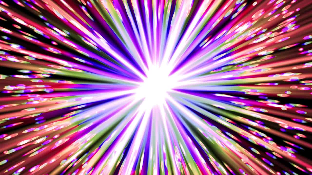 Ray beam light sun graphic loop vj