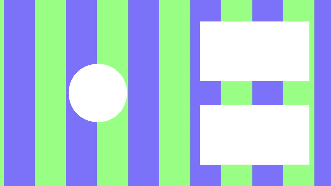 스트라이프 이동 끝 카드 끝 화면 모션 그래픽