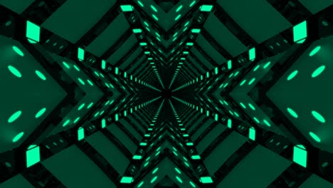fondo abstracto pasillo de fiesta sin fin