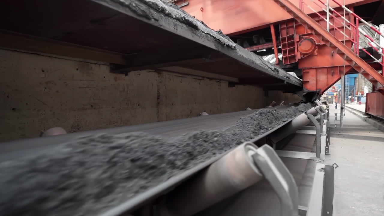 자동화 된 산업 생산 광물 채굴 기계는 광산 샤프트 프로젝트에서 암석을 절단합니다.