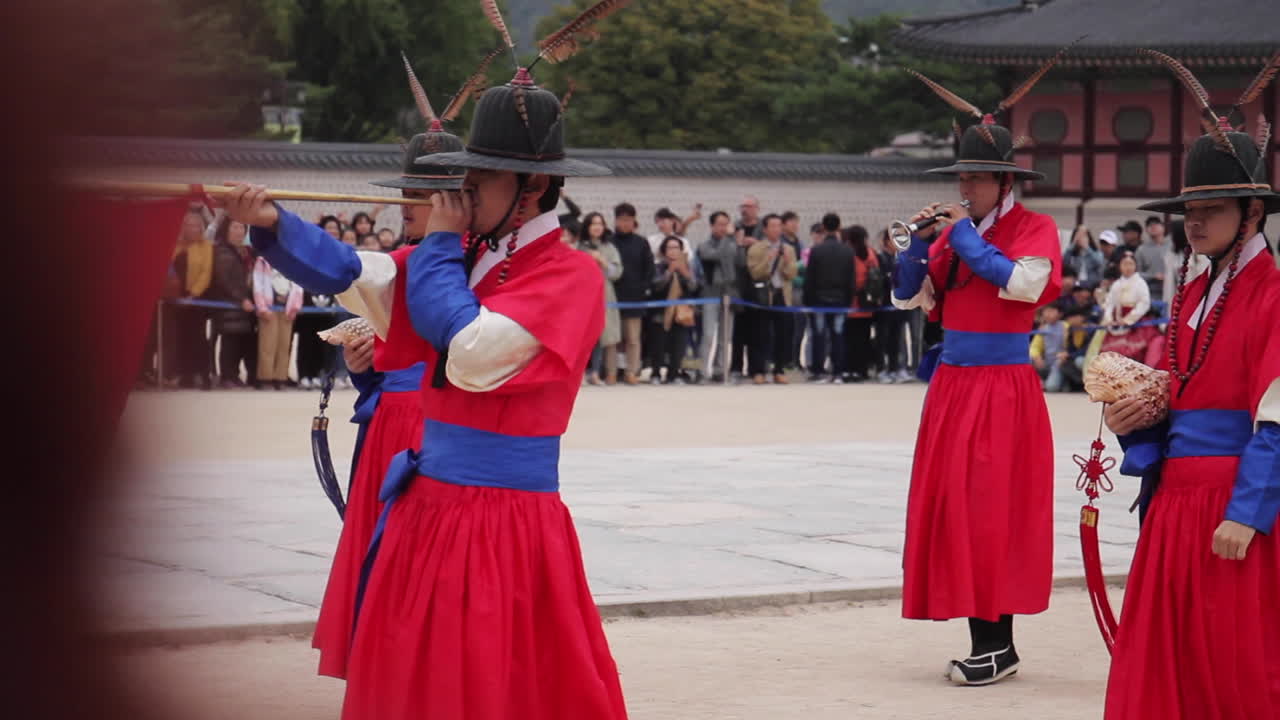 Korean Palace Guards Ceremony