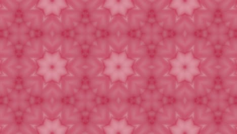 3d looped abstract ornate decorative background. hypnotic pastel colored kaleidoscope.