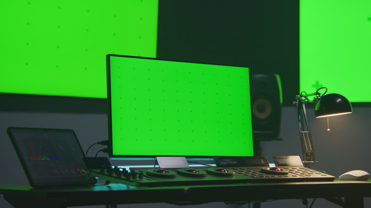 Green Screen Workstation Setup