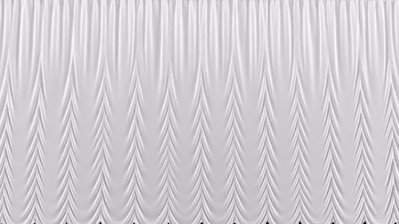 알파 채널을 가진 색 상승하는 극장 커튼