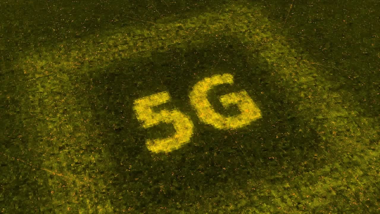 5G Network Digital Graphic