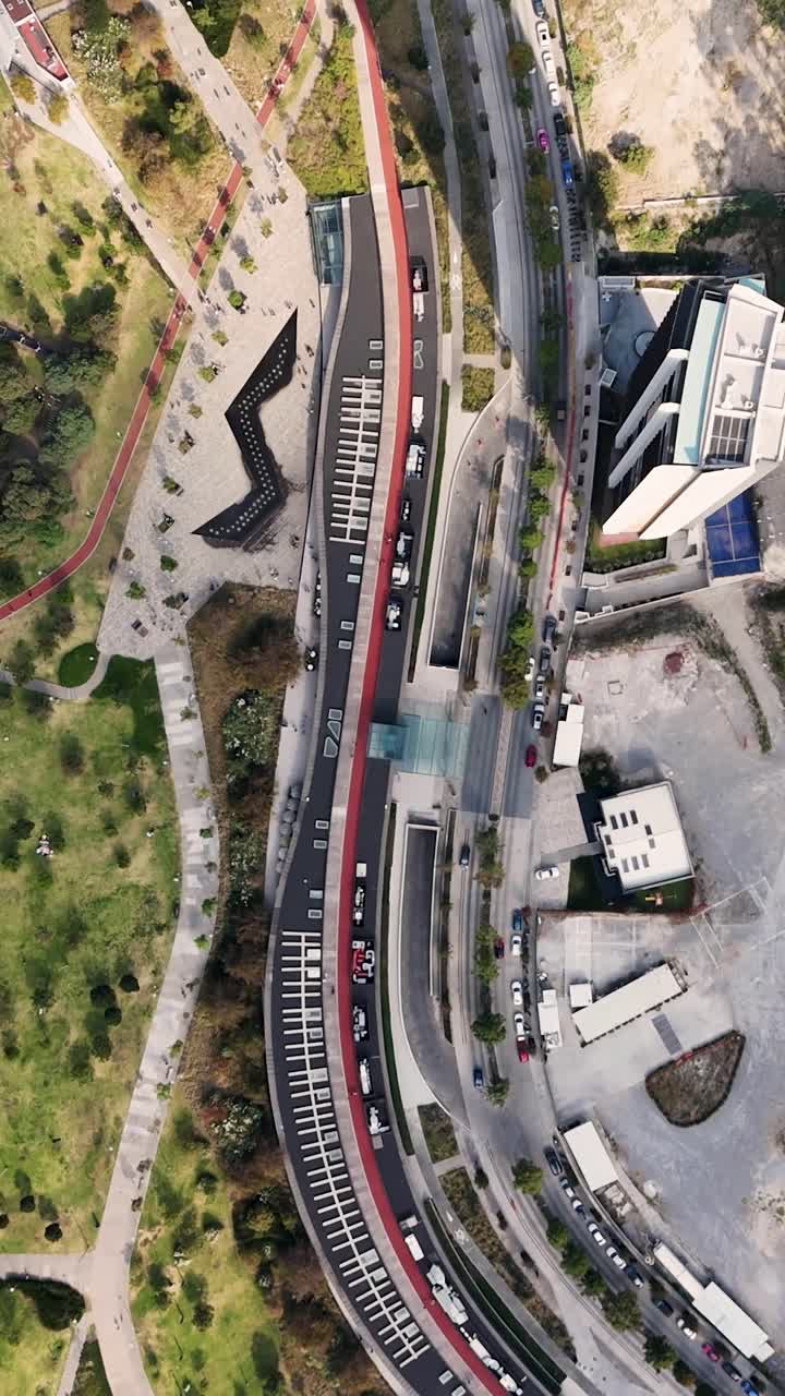Parco La Mexicana, area verde vicino all'esclusiva zona di Santa Fe a Città del Messico