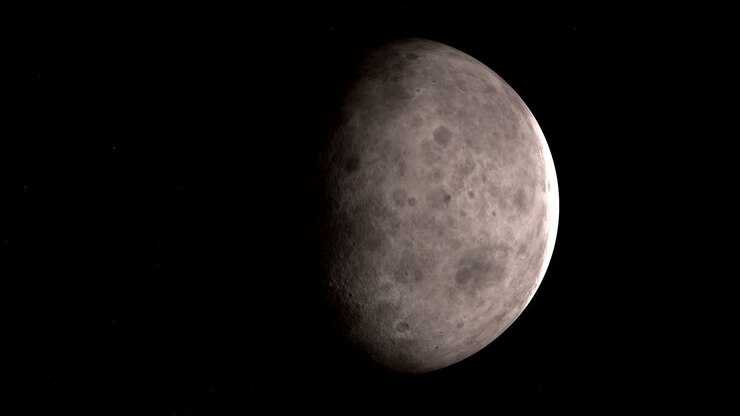 Disnomia, lua do planeta anão Éris, girando. Loop